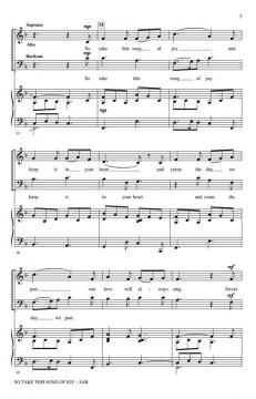 So Take This Song of Joy von Traditional Shaker Lullaby (Download) 