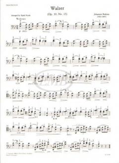 Walzer von Johannes Brahms 
