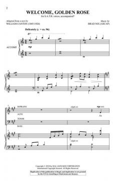 Welcome, Golden Rose von Brad Nix (Download) 