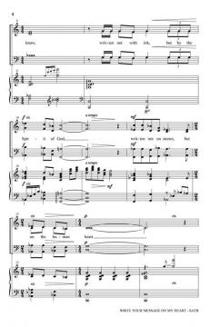 Write Your Message On My Heart von Mark Hayes (Download) 