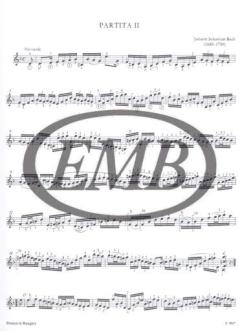 Sonaten und Partiten BWV 1001-1006 Vol. 2 von J.S. Bach 
