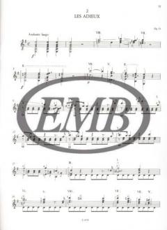 5 Concert Pieces For Guitar von Fernando Sor 