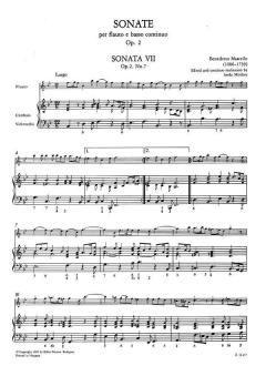 12 Sonaten op. 2 Band 2 (Benedetto Marcello) 