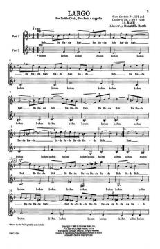Largo von Johann Sebastian Bach 