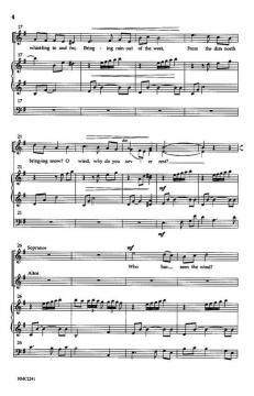 Wind Trilogy: Christina Rossetti von Tom Shelton 