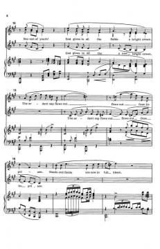 We Sing To Spring von Claude Debussy 