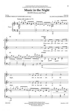 Music in the Night von Elaine Hagenberg 