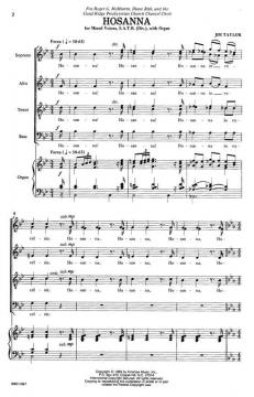 Hosanna von Jim Taylor 