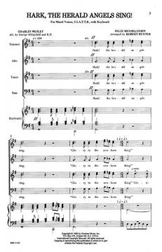 Hark, The Herald Angels Sing! von Felix Mendelssohn Bartholdy 