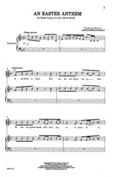 An Easter Anthem von Christopher Boodle 