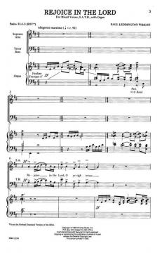 Rejoice In The Lord von Paul Leddington WrightPaul Leddington Wright 