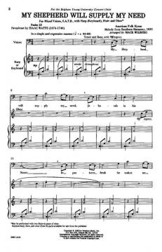 My Shepherd Will Supply My Need (Download) 