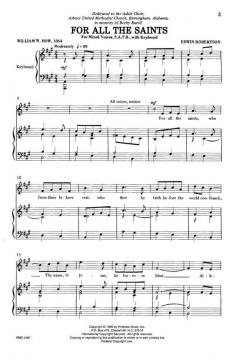 For All The Saints von Edwin RobertsonEdwin Robertson 