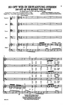 As Oft As We Expect The Favor von Johannes Herbst 