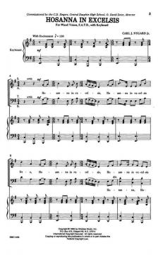Hosanna In Excelsis von Carl Nygard 