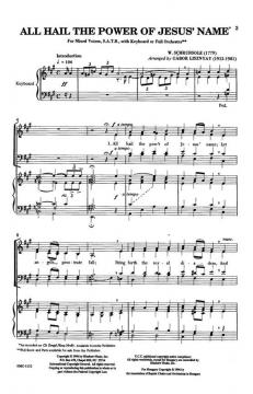 All Hail The Pow'r Of Jesus's Name von W. SchrubsoleGabor Lisznyay 