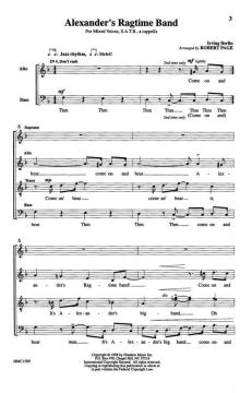 Alexander's Ragtime Band von Irving Berlin 