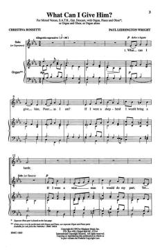 What Can I Give Him? von Paul Leddington WrightPaul Leddington Wright 