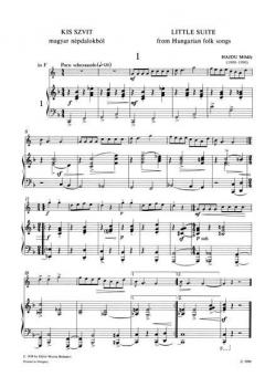 Works By Hungarian Composers For Horn And Piano im Alle Noten Shop kaufen