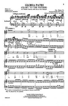 Gloria Patri von Antonio Vivaldi 