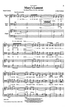 Mary's Lament von J. Bert CarlsonJ. Bert Carlson 