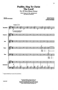 Psallite, Sing To Christ The Lord von Michael Praetorius 