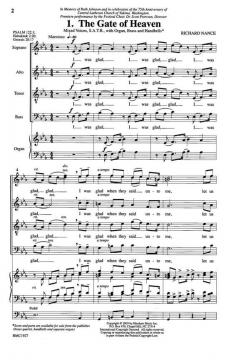 Songs Of Celebration von Richard Nance 