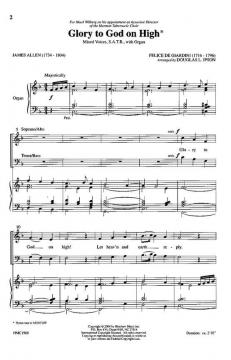 Glory To God On High von Felice de GiardiniDouglas L. Ipson 