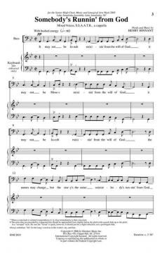 Somebody's Running From God von Henry Hinnant 