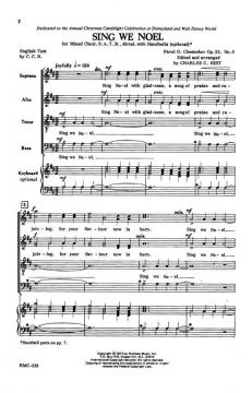 Sing We Noel von Pavel Chesnokov 