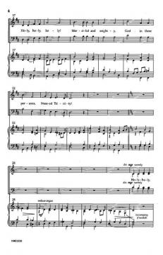 Concertato On Holy, Holy, Holy, Lord God Almighty von John Bacchus Dykes 