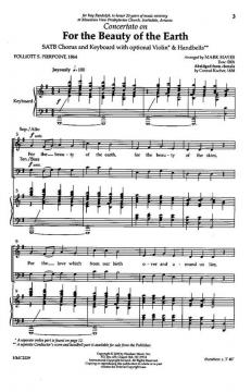 Concertato On For The Beauty Of The Earth von Conrad Kocher 