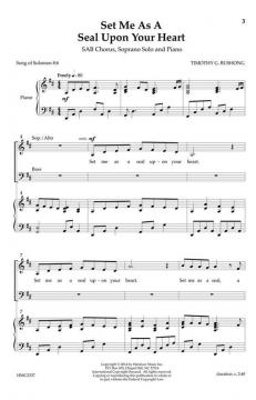 Set Me As A Seal Upon Your Heart von Tim BushongTim Bushong 