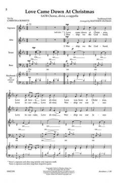Love Came Down At Christmas von Matthew Oltman 