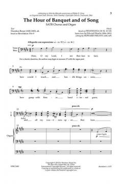The Hour Of Banquet And Of Song von Howard Helvey 