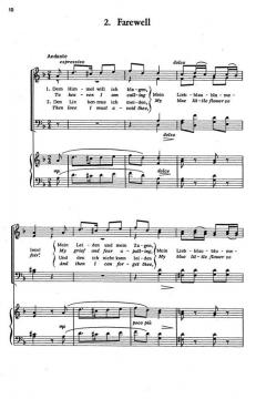 Four German Folk Songs von Ray Robinson 