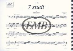 7 Studi per 4 Timpani von Istvan Lang 