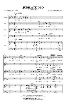 Jubilate Deo von Derrick Fox (Download) 