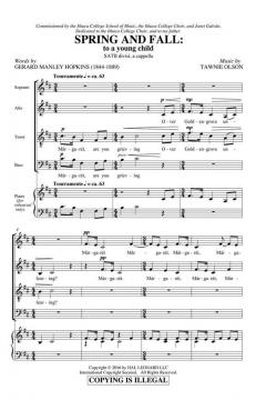 Spring and Fall: To a Young Child von Tawnie Olson 