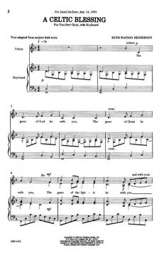 A Celtic Blessing von Ruth Watson Henderson 