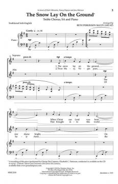 The Snow Lay On The Ground von Beth McCoy 