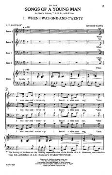 Songs Of A Young Man von Richard Nance 