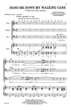 Hand Me Down My Walking Cane von Robert Southwell 