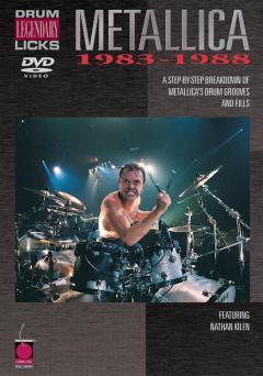 Metallica - Legendary Licks Drums 1983-1988 DVD von Nathan Kilen 