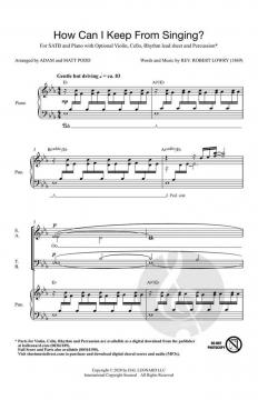 How Can I Keep from Singing (Download) 