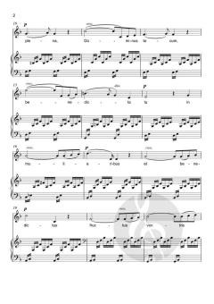 Ave Maria c1 - a2 von Johann Sebastian Bach (Download) 