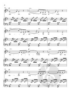 Ave Maria a - fis2 von Johann Sebastian Bach (Download) 