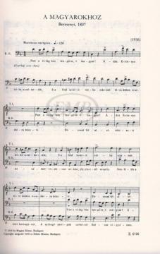 Male Choruses (Zoltan Kodaly) 