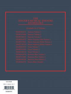 Singers Musical Theatre Anthology Vol. 1 for Baritone/Bass von Richard Walters 