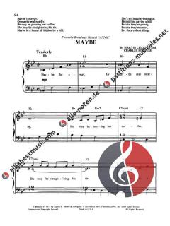 Annie Selections (Easy Piano) von Charles Strouse 